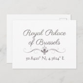 ブリュッ王室のセル緯度の宮殿 ポストカード (正面/裏面)