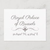 ブリュッ王室のセル緯度の宮殿 ポストカード (正面)