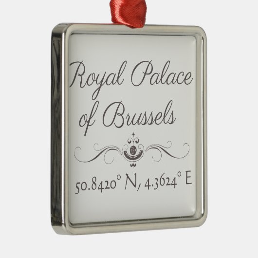 ブリュッ王室のセル緯度の宮殿 メタルオーナメント (右)