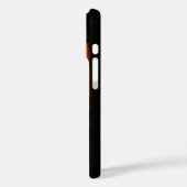 ブリュッ 黒猫 楽しい レトロ ヴィンテージ メメ Case-Mate iPhoneケース (裏面 / 左)
