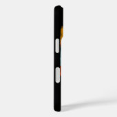 ブリュッ 黒猫 楽しい レトロ ヴィンテージ メメ Case-Mate iPhoneケース (裏面 / 右)
