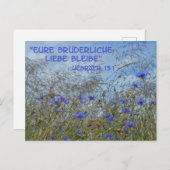 ブリュデリケリーベ ポストカード (正面/裏面)