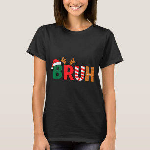ブリュークリスマスTシャツティーンエイジャーの男の子Xmas子供面白いクリスマス Tシャツ