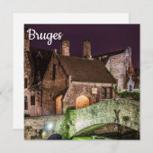 ブリュージュのボニファキウス橋 (正面/裏面)