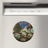 ブリュージュのボニファキウス橋 マグネット (インサイチュ (食洗機))