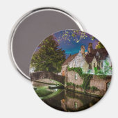 ブリュージュのボニファキウス橋 マグネット (正面/裏面)