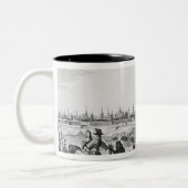 ブリュージュの眺め ツートーンマグカップ (左)