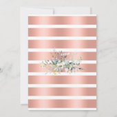 ブリュース&バラビッグ・デイ前のリハーサルの緑 招待状 (裏面)