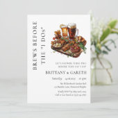 ブリューズ・ビフォア・ザ・アイ・ドゥス ウェディングシャワー・ブルワリー 招待状 (スタンド正面)