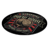 ブリューパーソナライズされたハウスラベルビール醸造バーパブ カッティングボード (角)