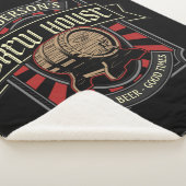 ブリューパーソナライズされたハウスラベルビール醸造バーパブ シェルパブランケット (3/4)