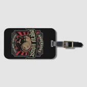 ブリューパーソナライズされたハウスラベルビール醸造バーパブ ラゲッジタグ (正面横)