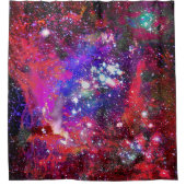 ブリリアンススターフィールドシャワーカーテン シャワーカーテン (正面)