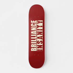 ブリリアンスVS精神異常カスタムSKATBOARD スケートボード