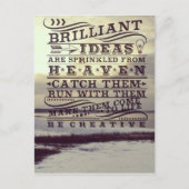 ブリリアントアイディアから天国ベクリエイティブ凍ってい湖 ポストカード (正面)