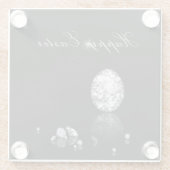 ブリリアントイースターエッグ – グラスコースター ガラスコースター (裏面)