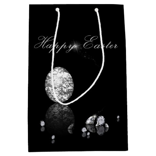 ブリリアントイースターエッグ – 中抱き枕 ミディアムペーパーバッグ (正面)