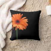 ブリリアントオレンジオンブラック クッション (ブランケット)