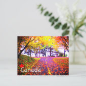 ブリリアントカラーズオータムバイクパスカナダ土産 ポストカード (スタンド正面)