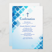 ブリリアントスクエア確認招待状 招待状 (正面/裏面)