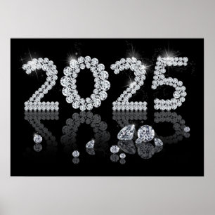 ブリリアントダイヤモンド2025ラグジュアリーニューイヤー ポスター