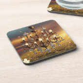 「ブリリアントデザイン」 コースター (左側)