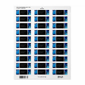 ブリリアントブルーバラ&ダイヤモンドスワ結婚ーズ ラベル (フルシート)