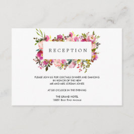 ブリリアントブルームウェディングフラワー レセプションエンクロージャー エンクロージャーカード