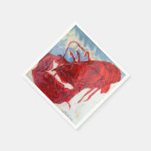 ブリリアントメインロブスター スタンダードカクテルナプキン (角)