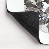 ブリリアントラウンドダイヤモンド マウスパッド (コーナー)