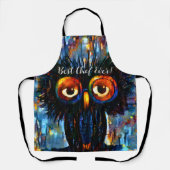 ブリリアントワイズフクロウ エプロン (正面)