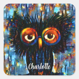 ブリリアントワイズフクロウ スクエアシール