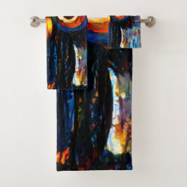 ブリリアントワイズフクロウ バスタオルセット