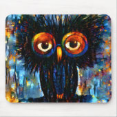 ブリリアントワイズフクロウ マウスパッド (正面)