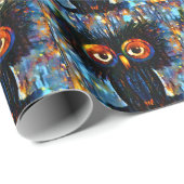 ブリリアントワイズフクロウ ラッピングペーパー (ロールコーナー)