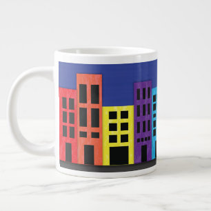 ブリリアント建物ジャイアントコーヒーマグ ジャンボコーヒーマグカップ
