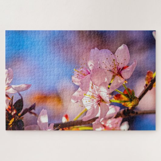 ブリリアント桜の花 ジグソーパズル (横)