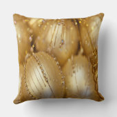 ブリリアント金ゴールドクリスマス球根 クッション (裏面)