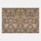 ブリルスウッドラッピング紙フラットシートセット3 ラッピングペーパーシート (正面2)