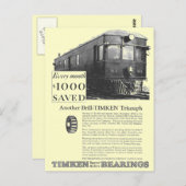 ブリル会社1926 M-1ガス電気自動車はがき ポストカード (正面/裏面)