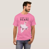 ブリル幽霊パステルおもしろいパーソナライズされたハロウィーン Tシャツ (正面フル)