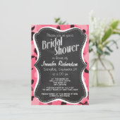 ブリンクピンクカモ; カモフラージュ; レトロチョークボード 招待状 (スタンド正面)