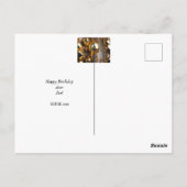 ブリンク！美しいカオスジュエリーの金ゴールド ポストカード (裏面)