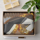 ブリンク!美しいカオスジュエリーの金ゴールド 薄葉紙 (ギフト)