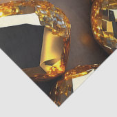 ブリンク!美しいカオスジュエリーの金ゴールド 薄葉紙 (詳細)