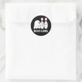 ブリング面白いハロウィーンボーリング幽霊プンダークBG ラウンドシール (バッグ)