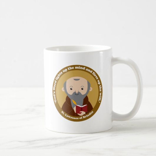 ブリンジシの聖ローレンス コーヒーマグカップ (右)