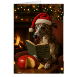 ブリンズル・ウィペット・チーズ税クリスマスグリーティングカード