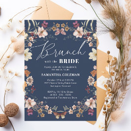 ブリンツザブライドワイルドフラワーブライダルシャワー 招待状