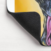 ブリンドルグレイハウンド マウスパッド (コーナー)